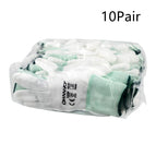 White / Size 10 / 10Pair