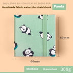 20 Pandas 300g6x6cm / 6x6CM