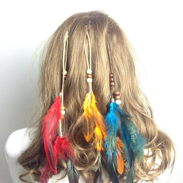 Indiese Veerpluim Haarstuk