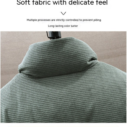 Waffle Coat Winter Warm And Trendy Cotton Coat