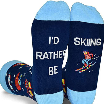 English Alphabet Socks Outdoor Camping Sports