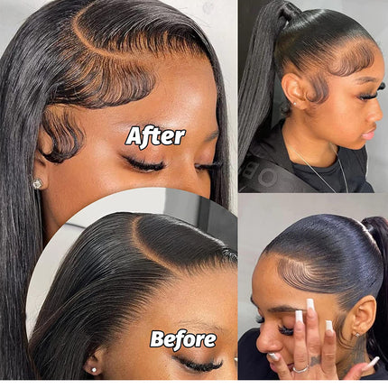 Real Hair Hairline Stickers Wig Bangs Sideburns Stickers
