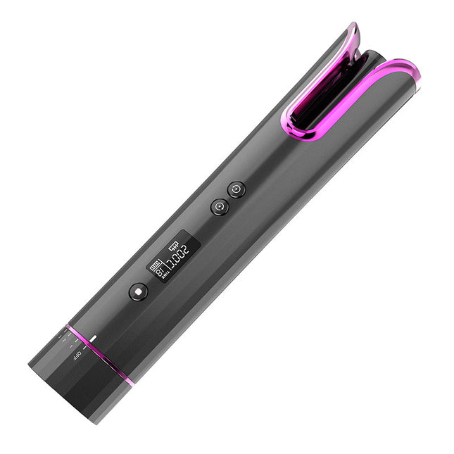 Outomatiese Haarkruller USB Koordlose Draadlose Outomatiese Keramiek Krultang Haargolftang T Golwe Yster Krulstaf Lugkruller