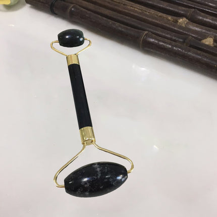 Rooskwarts Roller Verslankings Gesigmasseerder Optelgereedskap Natuurlike Jade