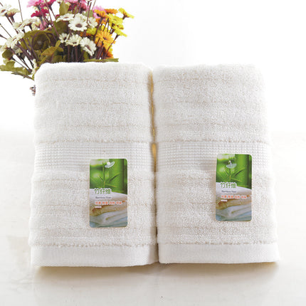 Bamboesvesel water rimpel handdoek