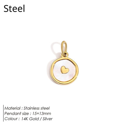 Stainless Steel Necklace Ring Earrings And Pendant With Full Hearts And Diamonds