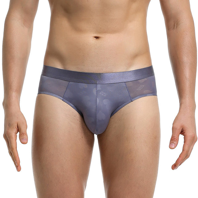 Men's Cotton Breathable Double-layer U-convex Briefs