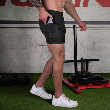 Men's Sports Shorts Breathable Running Fitness