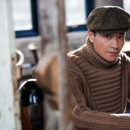 British style octagonal hat