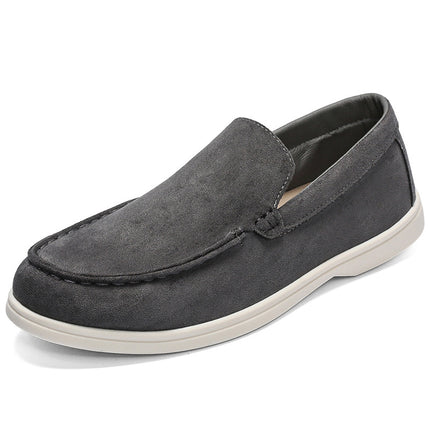 Slip-on Suede Loafers Shoe Cover Lazy Feet