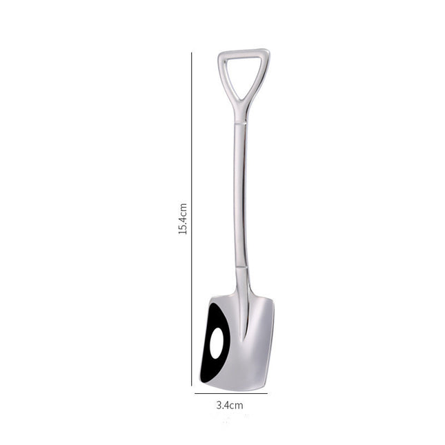 Stainless Steel Coffee Ice Cream Shovel Spoon