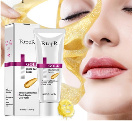 Goue Masker Swart Masker