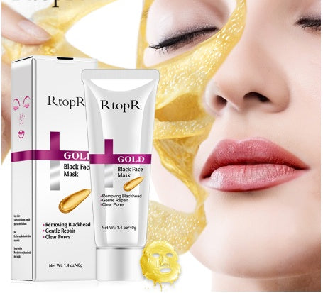 Goue Masker Swart Masker