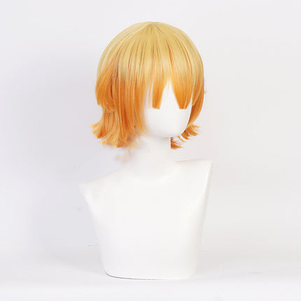 Demon Slayer Blade Graduering Cosplay Pruik
