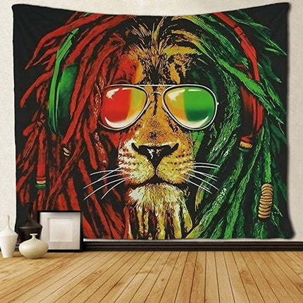 Lion tapestry art wall hippie art lion king tapestry