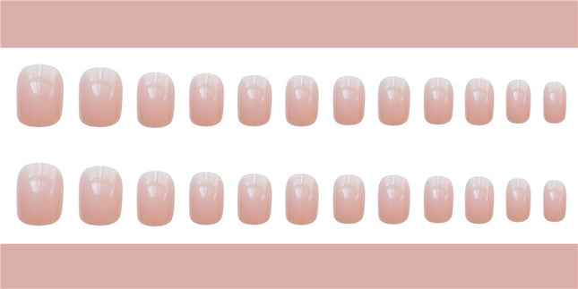 Jelly powder false nails