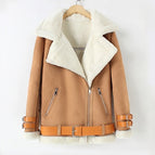 Brown white hair / L