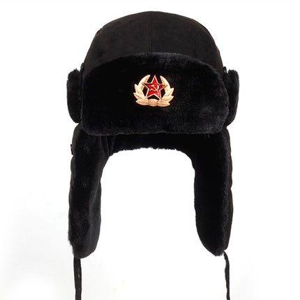 Soviet badge thunder hat