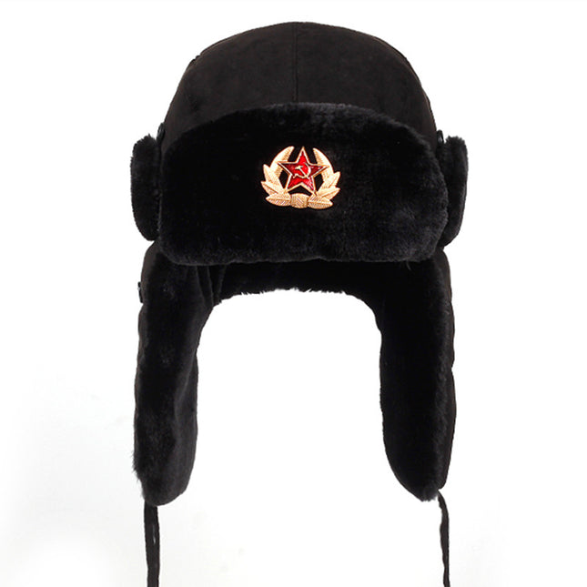 Soviet badge thunder hat