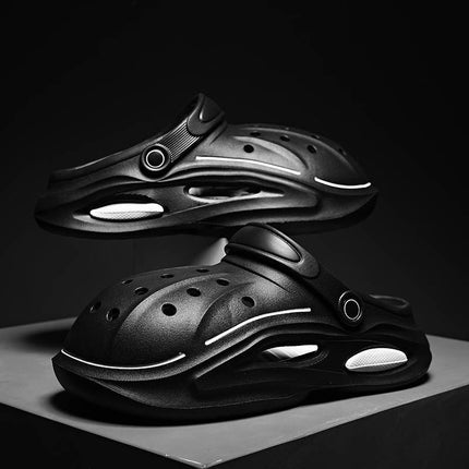 Men's Sandals With Casual Oversize Holes