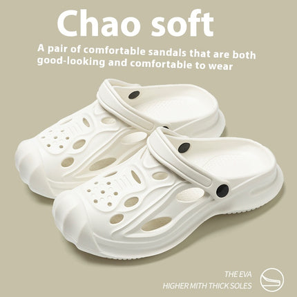 Outdoor New Non-slip Color Matching Slippers For Men