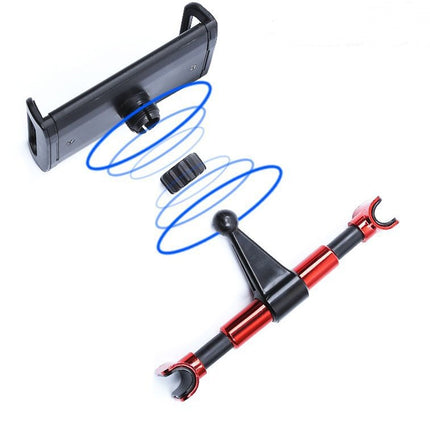 Compatible with Apple, Car Rear Pillow Phone Holder Tablet Car Stand Seat Rear Headrest Mounting Bracket For IPad Mini Tablet