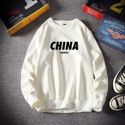 Sweatshirt male student pullover bottoming shirt top