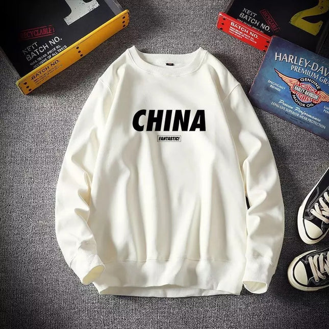 Sweatshirt male student pullover bottoming shirt top