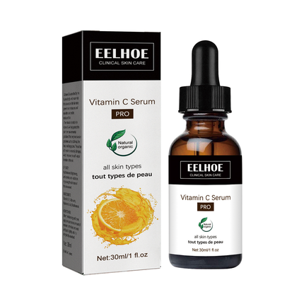 EELHOE Vitamien C-serum vir die vermindering van die voorkoms van fyn lyntjies, verstewiging en bevogtiging van die vel vir 'n jeugdiger gelaatskleur
