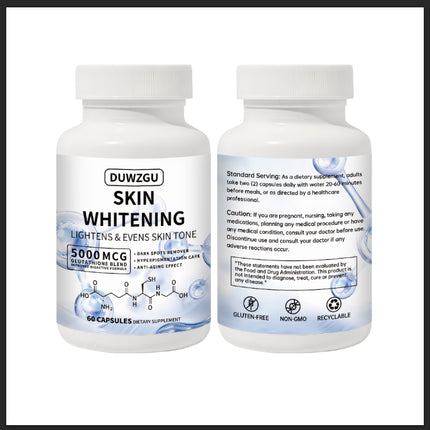 Glutathione Harde Kapsule Bleikmiddel