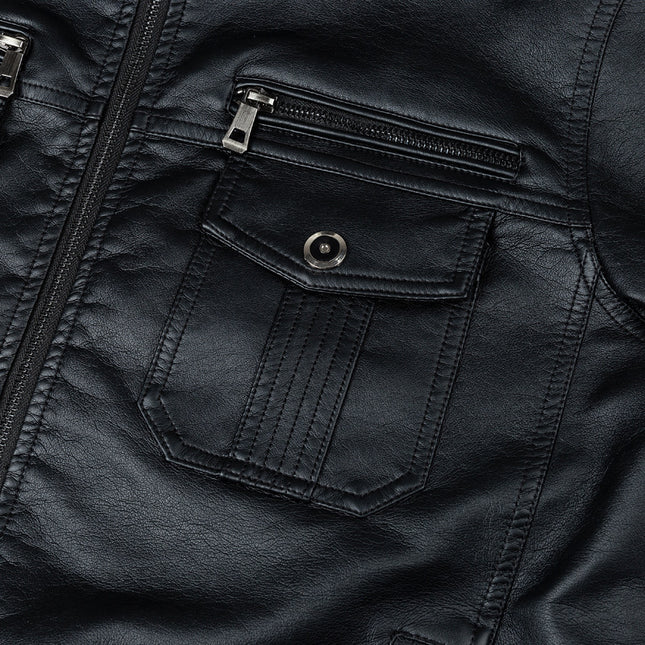 Men's leather jacket