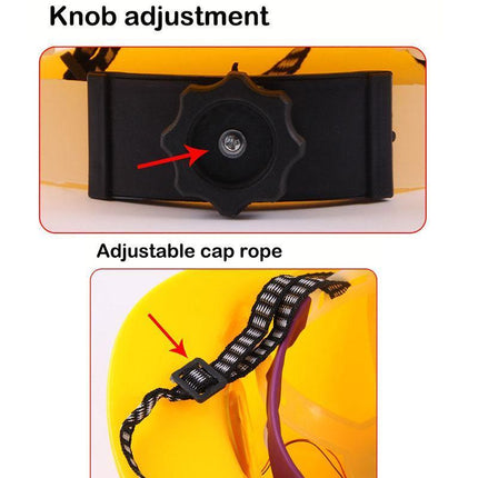 ComfyWorker Tm  Solar Fan Helmet