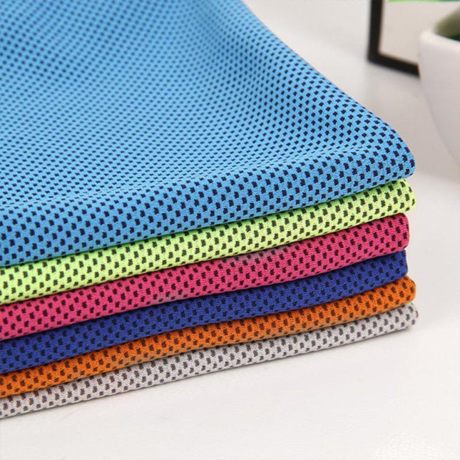 Sportverkoelingshanddoeke Verkoelingshanddoeke, Koel Handdoek, Sagte Asemende Yskoue Handdoek, Mikrovesel Yskoue Handdoek Vir Joga, Gholf, Gim, Kamp, Hardloop, Fiksheid, Oefensessies En Meer Aktiwiteite