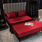 Red / Fitted sheet 138x190