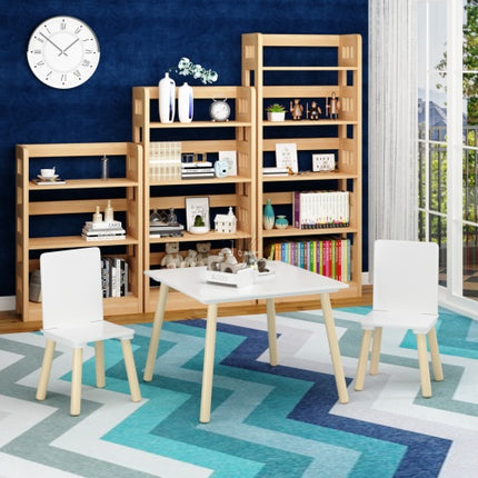 Hout Kindertafel En 2 Stoele Stel