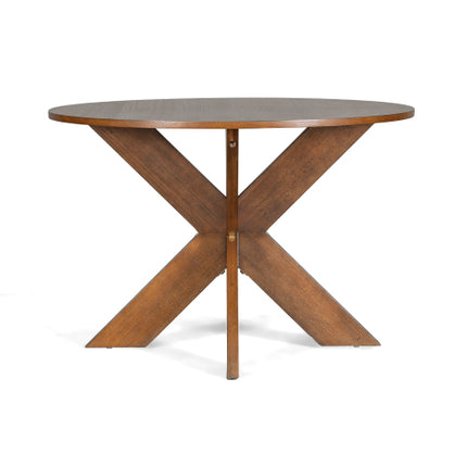 Ronde Eetkamertafel Moderne Plaasstyl Kombuistafel, Kersetrouthout