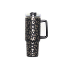 Laser Leopard Print Black / 40oz