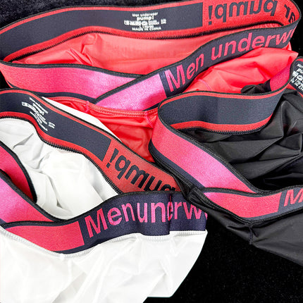 Sexy Gradient Laser Low Waist Modal Comfortable Breathable Men's Underwear