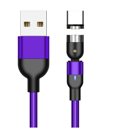 Essager Roteer Magnetiese Kabel 360 Grade USB Tipe C Laaikabel Vinnige Laai Magneetlaaier 540 Roteer Mikro Magnetiese Kabel