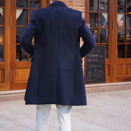 Wool Coat British Slim Fit