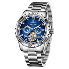 8993 Silver Case Blue Surface / Mechanical Watch