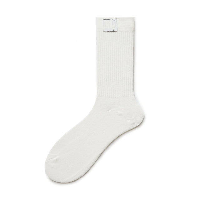 Men's Cotton Solid Letter Extra Thick Socks
