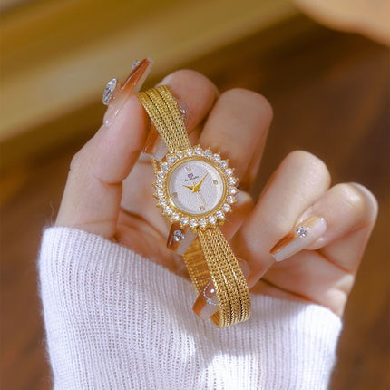 Light-luxury Sun-patterned Gesang Flower Watch An Elegant Timepiece