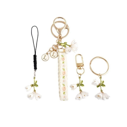 Foonsleutelketting Blom Rugsak Sleutelhanger Hanger