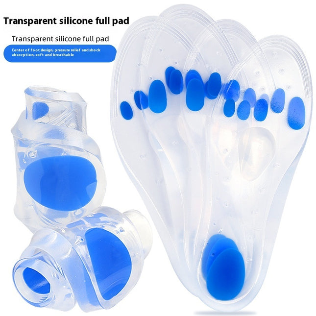 Silicone Soft Shock Absorption Slow Pressure Sports Leisure Insole