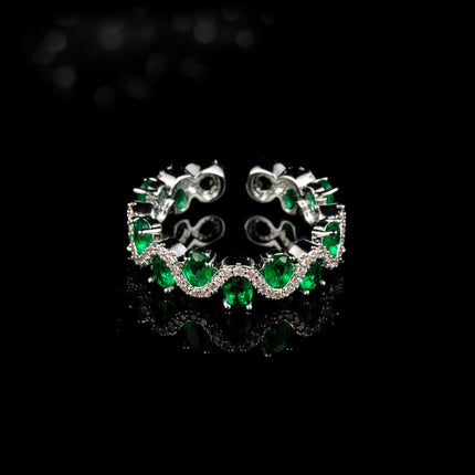 Sparkling Zircon Fashion Hot Selling Open Ring