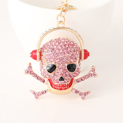 Creative And Versatile Skeleton Car Keychain Pendant