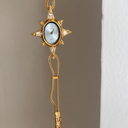 Octagonal Star Retro Art Watch