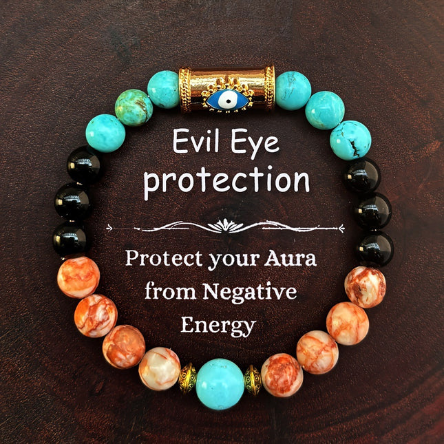 Blou Krale Armband Vir Vroue