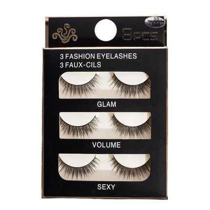 3DFalse Eyelashes Daily Natural Simulation Light Makeup